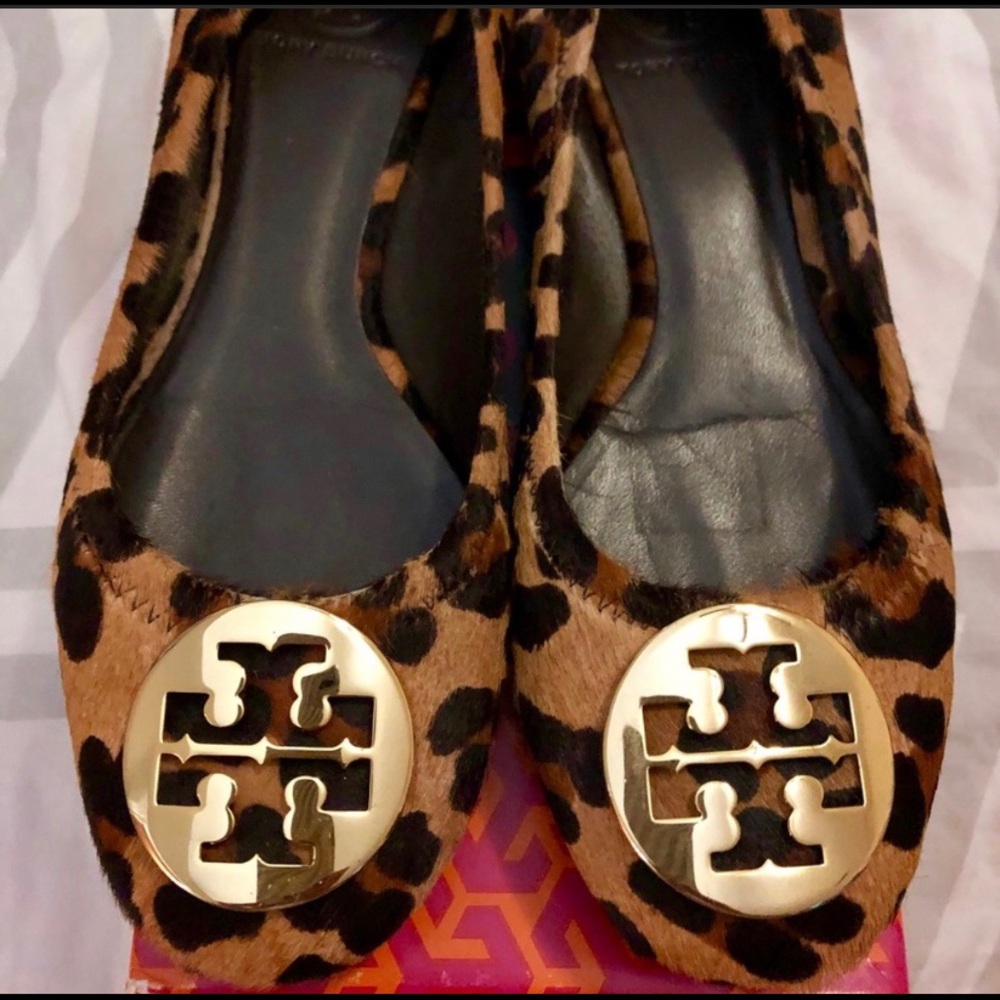 Tory Burch Reva Cheetah Flats